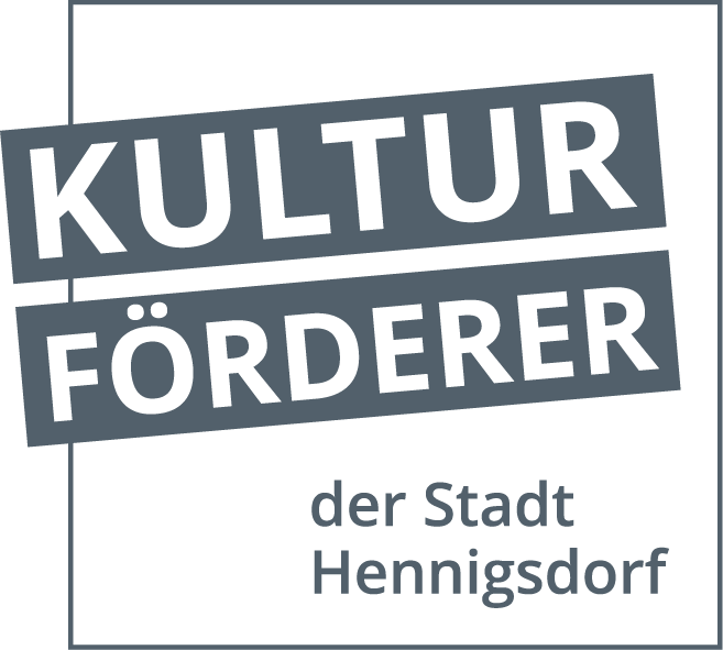 Logo „Kulturförderer der Stadt Hennigsdorf“